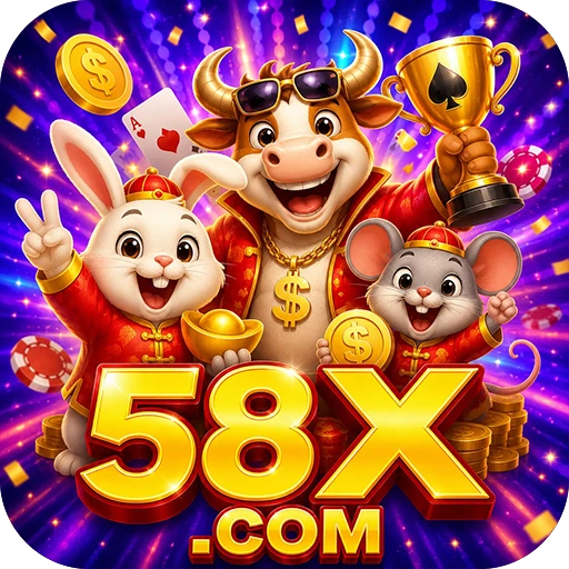 58X.COM-Plataforma-Top Online Slot Games Logo